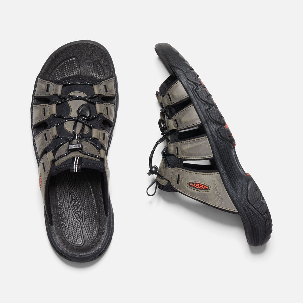 Keen Sandaal Heren Zwart/Grijs - Targhee Iii Sandal - 87391-WJFG